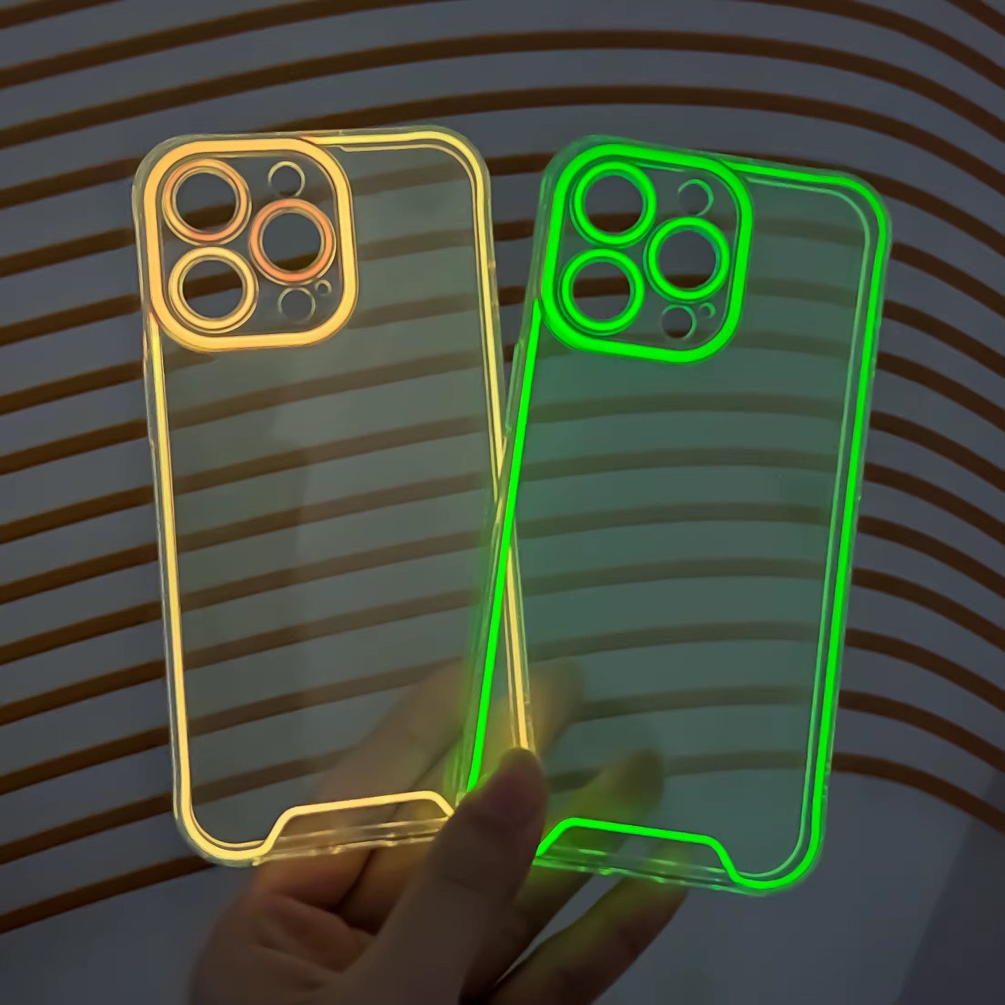 Glow-in-the-Dark iPhone Case | Luminous TPU Soft Case | Night Light Effect