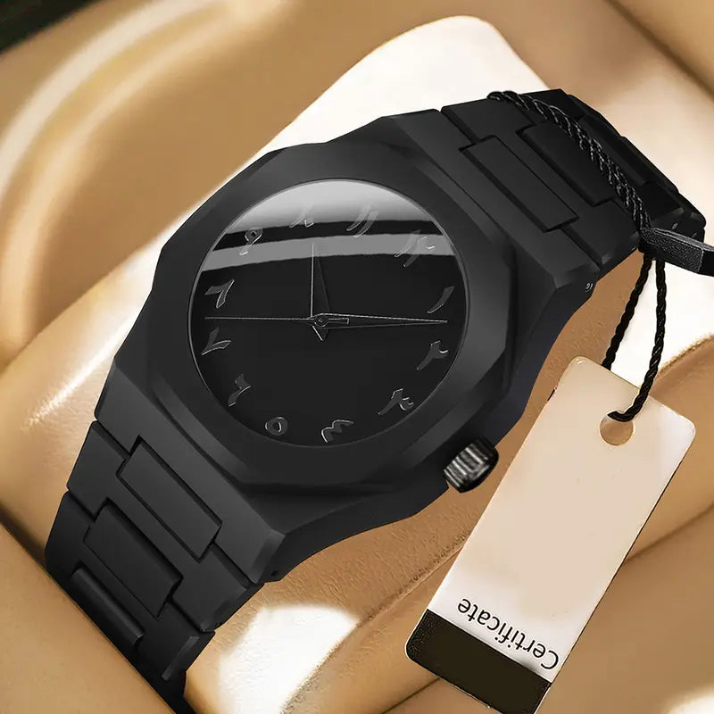 ⌚️Men‘s Minimalist Black Dial Watch-👔Business Casual Classic 💎