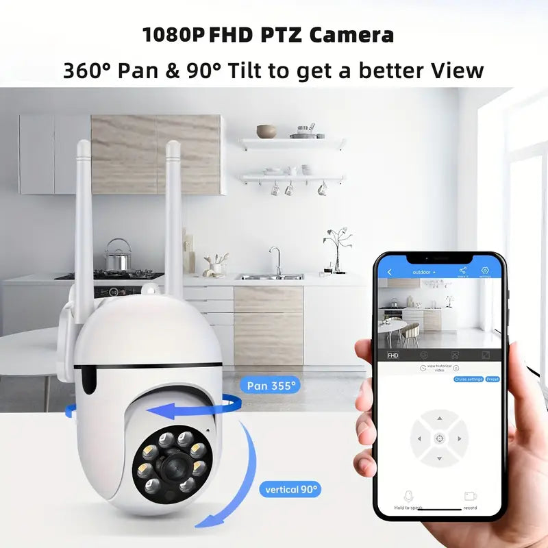 🏠 SmartGuard Wi-Fi 1080p Camera 🔒