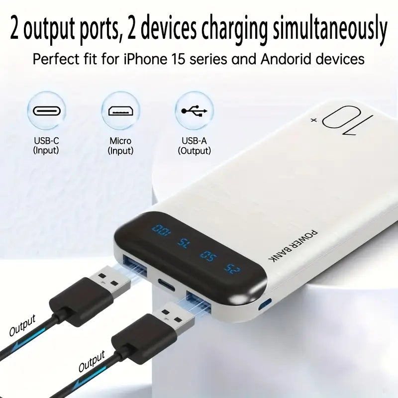 ⚡ Pocket Juice – 10K & 20K mAh Power Bank 🔋