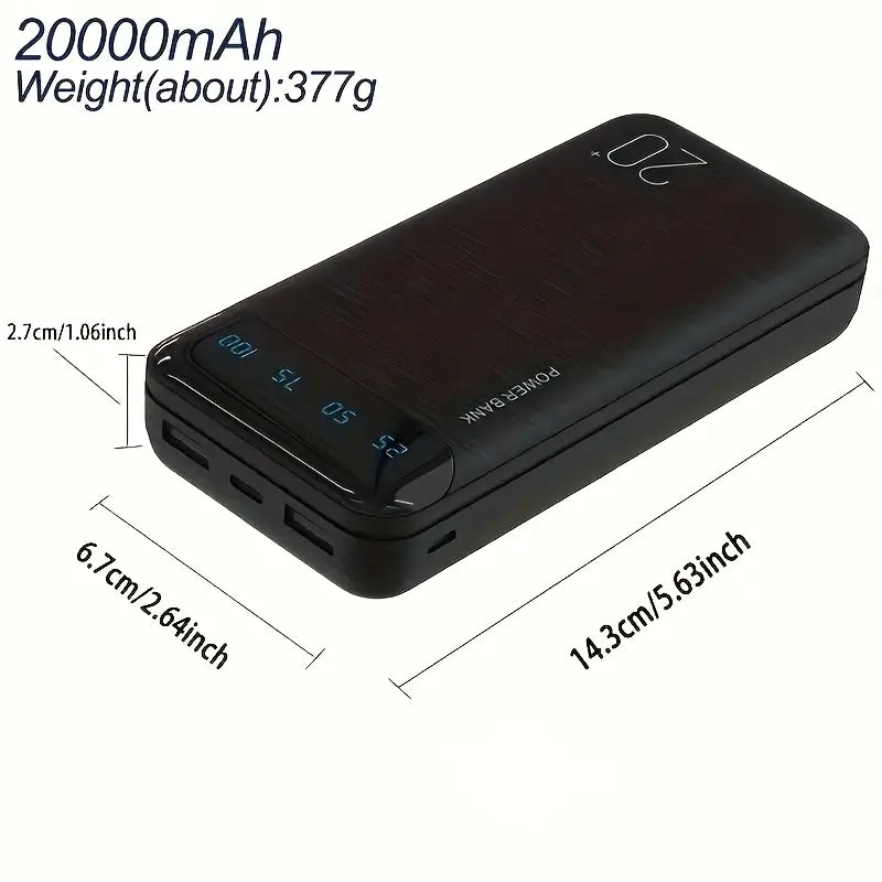 ⚡ Pocket Juice – 10K & 20K mAh Power Bank 🔋
