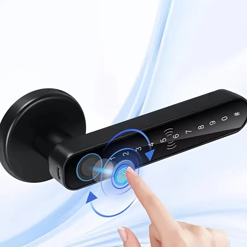 🔒 Smart Door Lock | 5 Unlock Methods | Fingerprint & APP ✅