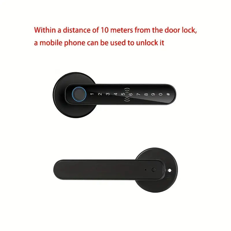 🔒 Smart Door Lock | 5 Unlock Methods | Fingerprint & APP ✅