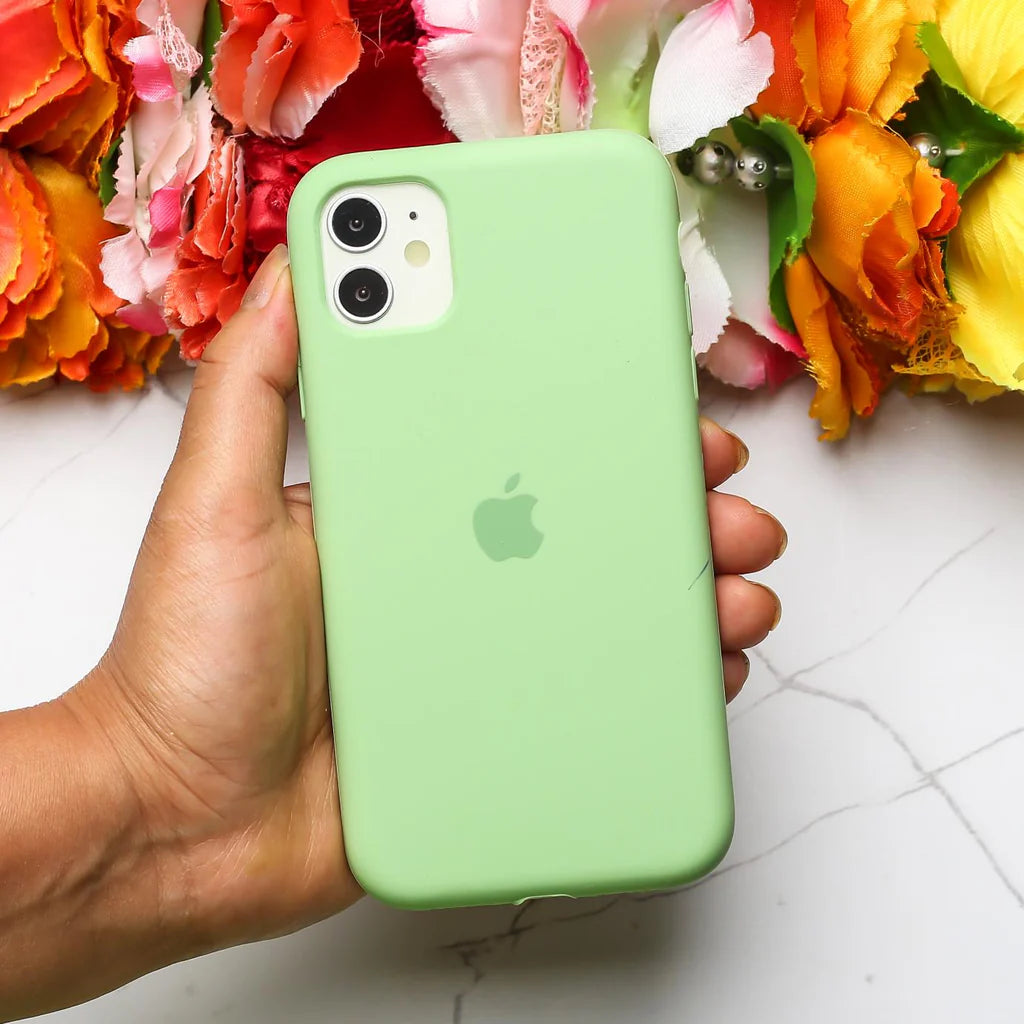 Soft silicon iPhone 11case -Matt finish (3 colours