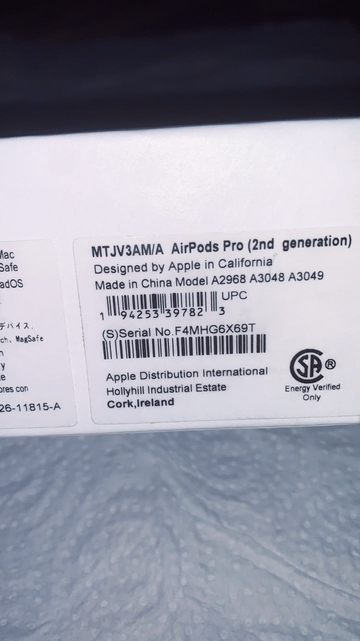 Apple AirPods Pro 2nd Generation – Refurbished with MagSafe Case & ANC