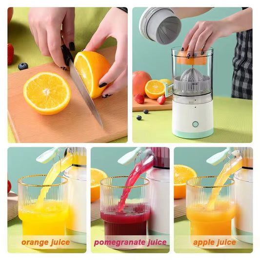 2-in-1 Portable USB Rechargeable Blender & Citrus Juicer