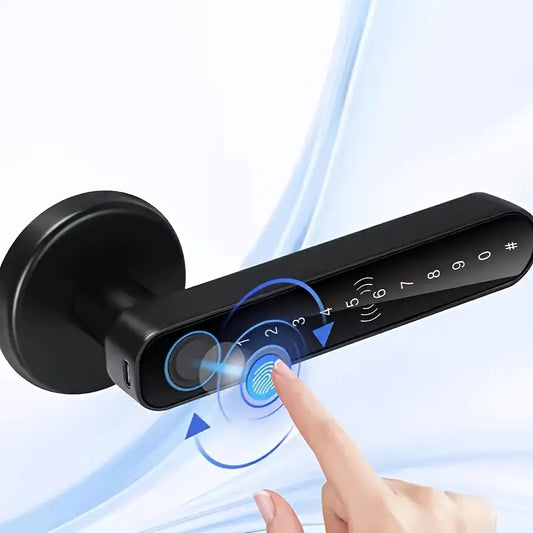 🔒 Smart Door Lock | 5 Unlock Methods | Fingerprint & APP ✅