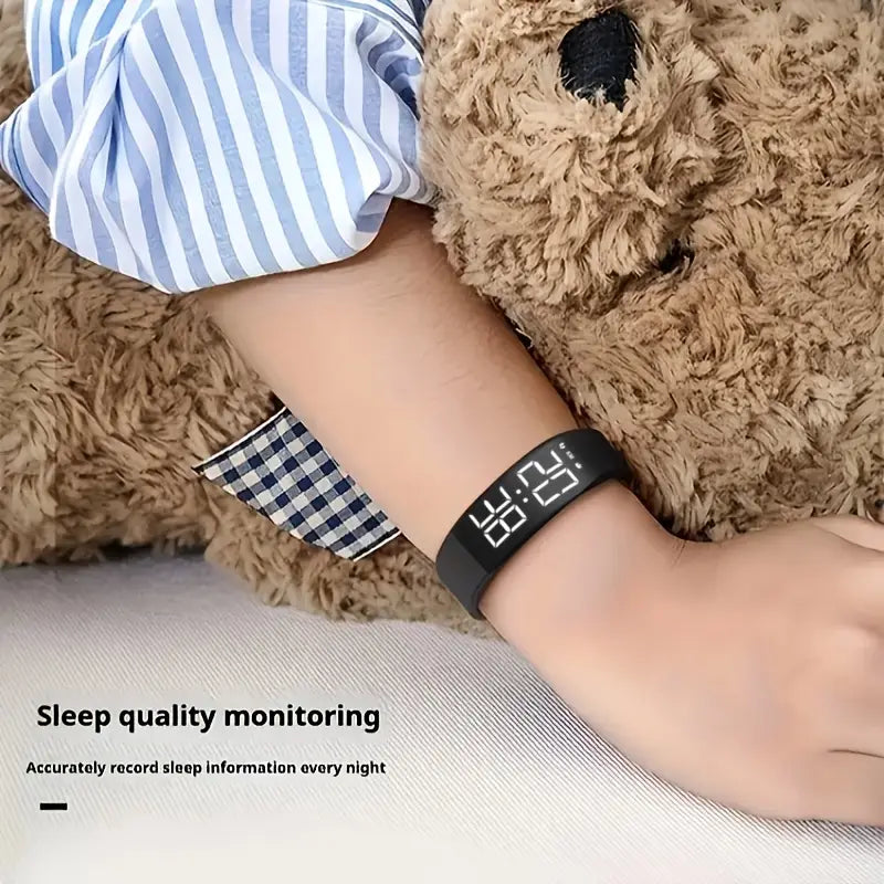 Unisex multi-functional sports outdoor USB simple electronic watch,